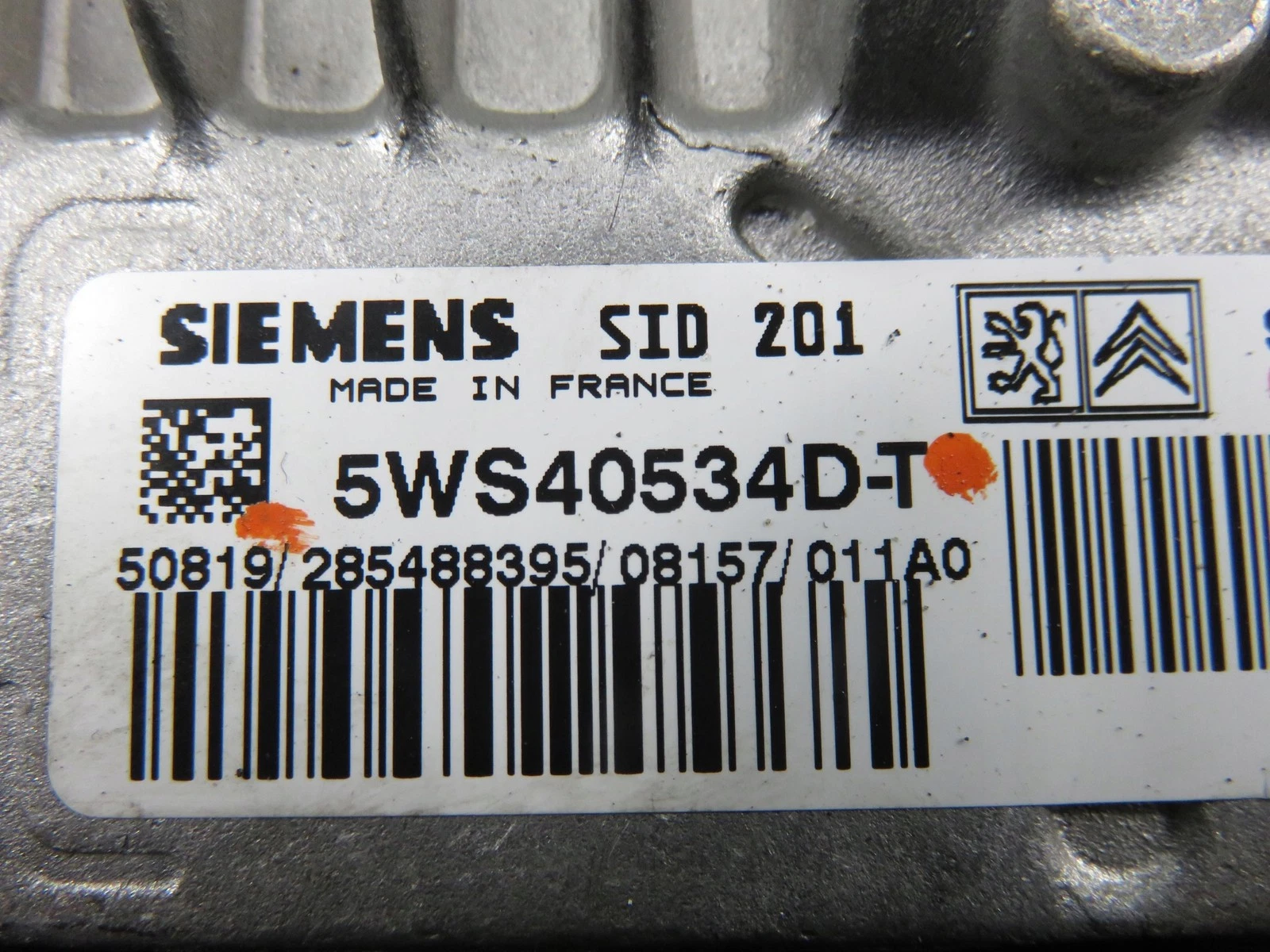 CITROEN C5 III 2.7 HDI 9663122980 9665164380 - 4